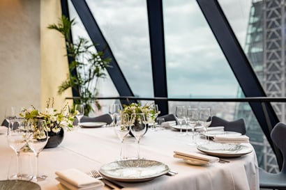 Single-Dining-Room-at-The-Gherkin-with-Views